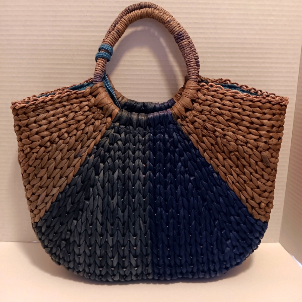 Euc!!! Multicolored Basket Bag Bundle - image 8